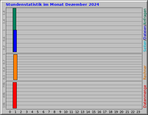 Stundenstatistik im Monat Dezember 2024